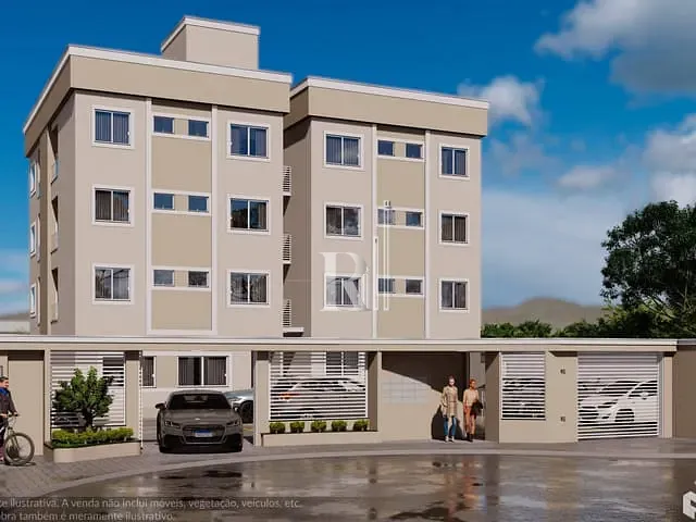 Apartamento 2 quartos e 2 banheiros, à venda, no bairro Joáia em Tijucas