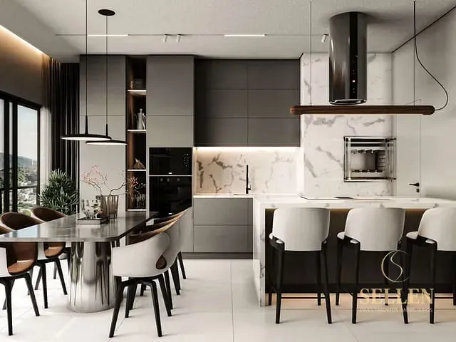 Apartamento 3 quartos e 4 banheiros, à venda, no bairro Centro em Camboriú