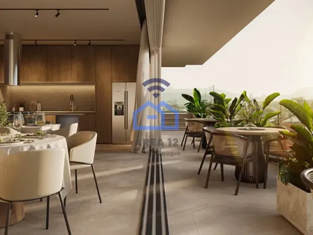 Apartamento com 65m² 2 quartos e 2 banheiros, à venda, no bairro Martim de Sá em Caraguatatuba