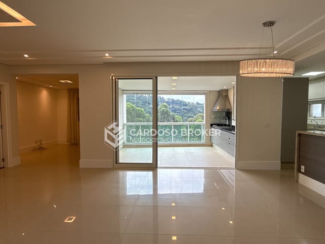 Apartamento com 156m² 3 quartos e 5 banheiros, à venda ou para alugar, no bairro Tamboré em Barueri