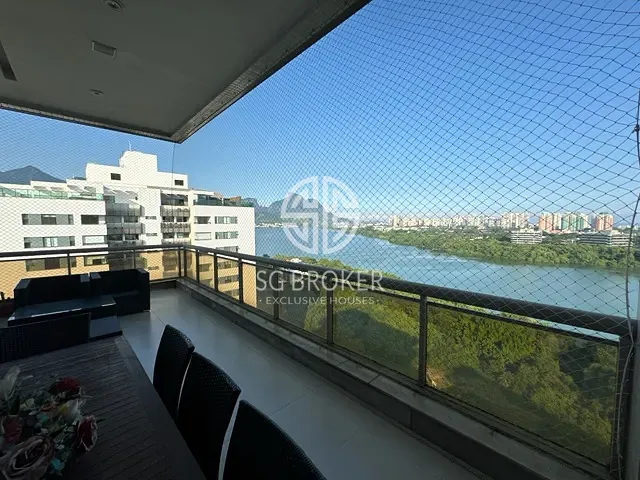 Apartamento com 367m² 4 quartos e 6 banheiros, à venda ou para alugar, no bairro Barra da Tijuca em Rio de Janeiro