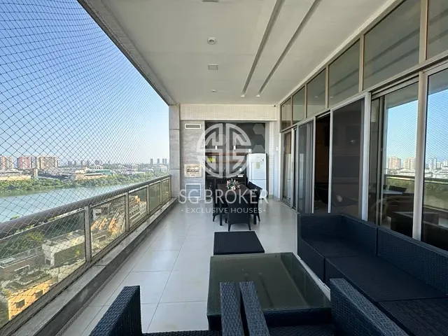 Apartamento com 367m² 4 quartos e 6 banheiros, à venda ou para alugar, no bairro Barra da Tijuca em Rio de Janeiro