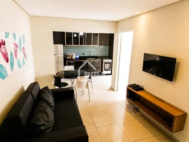Apartamento com 55m² 2 quartos e 1 banheiro, à venda, no bairro Enseada em Guarujá
