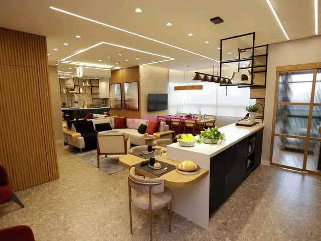 Apartamento com 164m² 3 quartos e 2 banheiros, à venda, no bairro Vila Valparaíso em Santo André