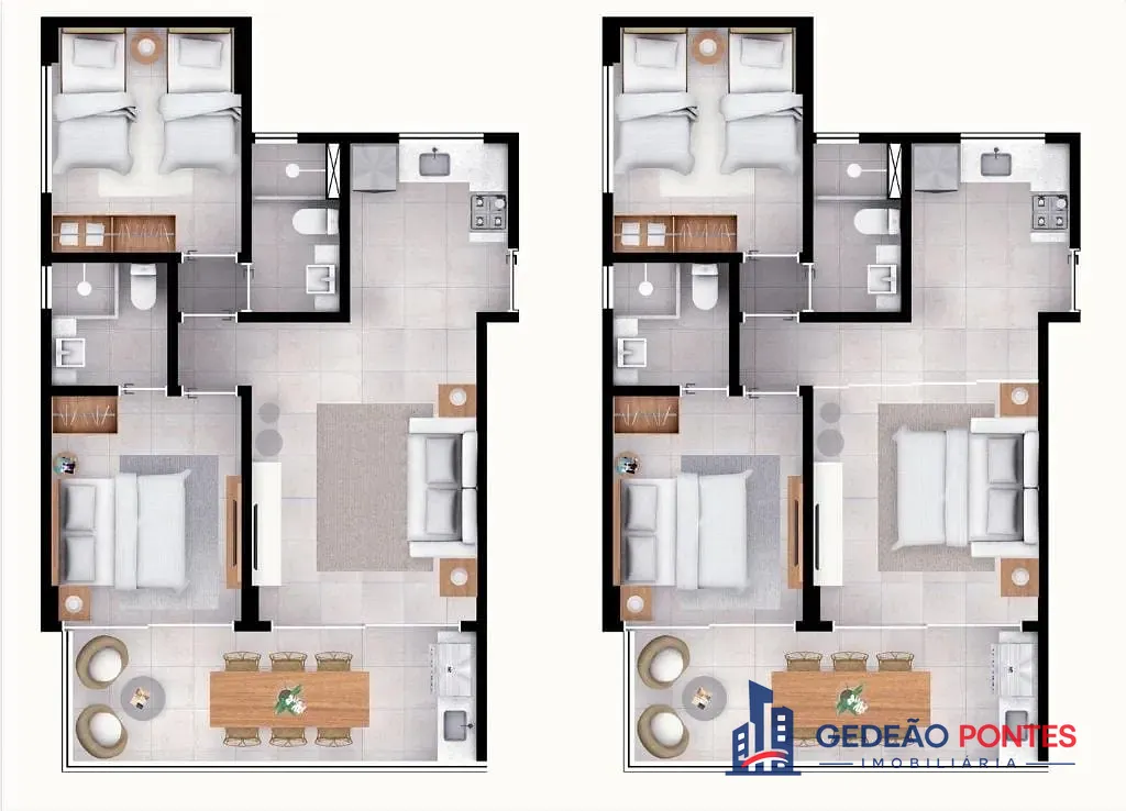 Apartamento, 2 quartos, 62 m² - Foto 6