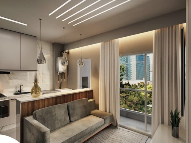 Foto do Apartamento - Apartamentos com 2 dormitórios à venda, 48.72 m² por R$305.990,00, Austral localizado no bairro Hauer, Curitiba, PR. | Haas Imóveis