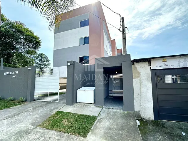 Apartamento com 99m² 2 quartos e 1 banheiro, à venda, no bairro Cidade Jardim em São José dos Pinhais