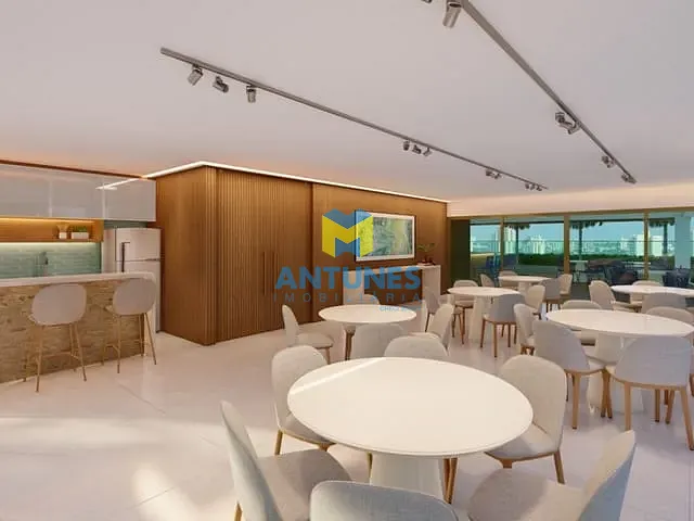 Apartamento com 52m² 2 quartos e 2 banheiros, à venda, no bairro Boa Viagem em Recife