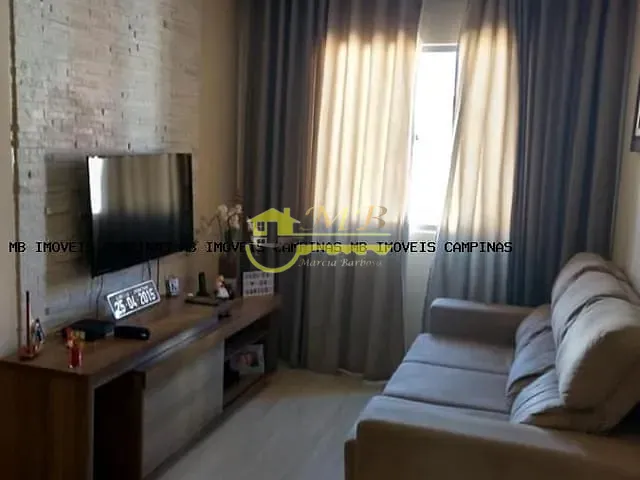 Apartamento com 56m² 2 quartos e 1 banheiro, à venda, no bairro Cidade Satélite Íris em Campinas