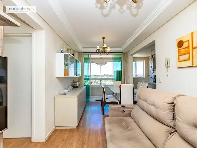 Apartamento com 101m² 2 quartos e 2 banheiros, à venda, no bairro Capão Raso em Curitiba