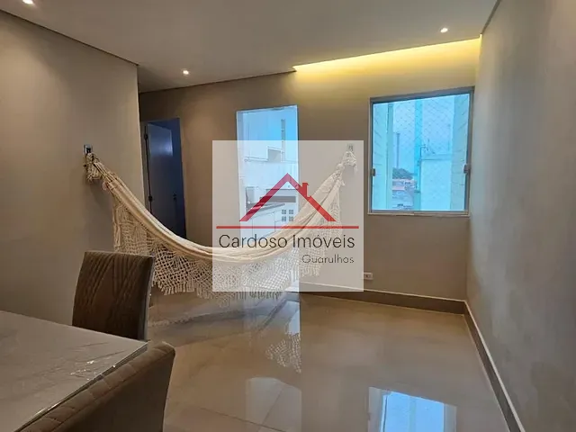 Apartamento com 60m² 2 quartos e 1 banheiro, à venda, no bairro Parque Santo Antônio em Guarulhos