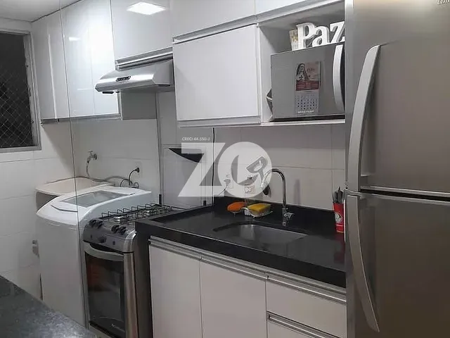 Apartamento 2 quartos e 1 banheiro, à venda, no bairro Jardim Terra Branca em Bauru