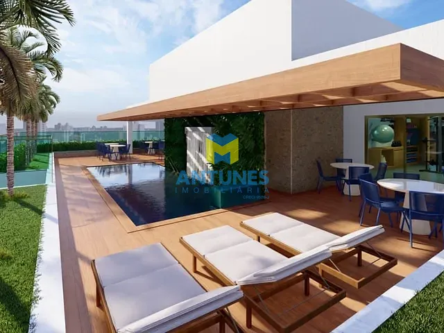 Apartamento com 48m² 2 quartos e 2 banheiros, à venda, no bairro Boa Viagem em Recife