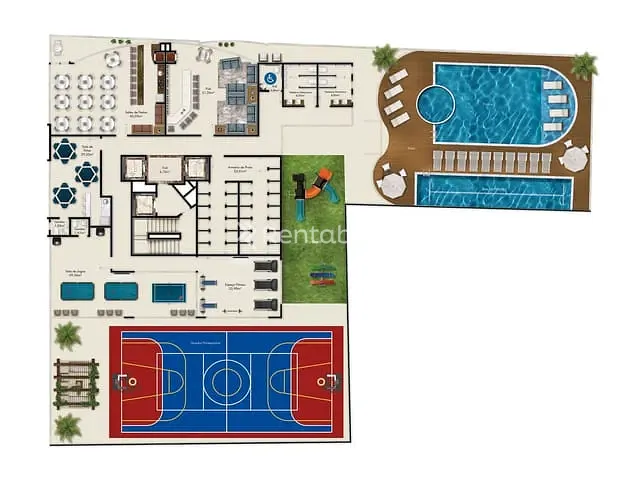 Apartamento 3 quartos e 1 banheiro, à venda, no bairro Meia Praia em Itapema