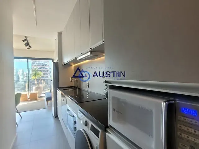 Apartamento com 45m² 1 quarto e 1 banheiro, à venda ou para alugar, no bairro Vila Olímpia em São Paulo