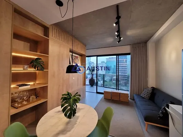 Apartamento com 45m² 1 quarto e 1 banheiro, à venda ou para alugar, no bairro Vila Olímpia em São Paulo