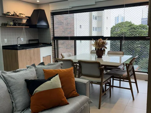 Apartamento 3 quartos e 5 banheiros, à venda, no bairro Vila Assunção em Santo André