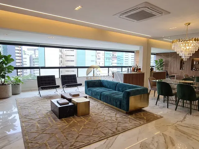 Apartamento 4 quartos e 5 banheiros, à venda, no bairro Vitória em Salvador