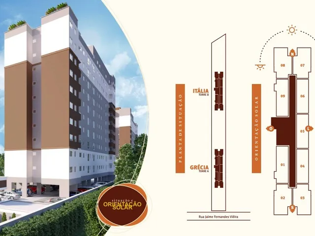 Apartamento 3 quartos e 1 banheiro, à venda, no bairro Cordeiros em Itajaí