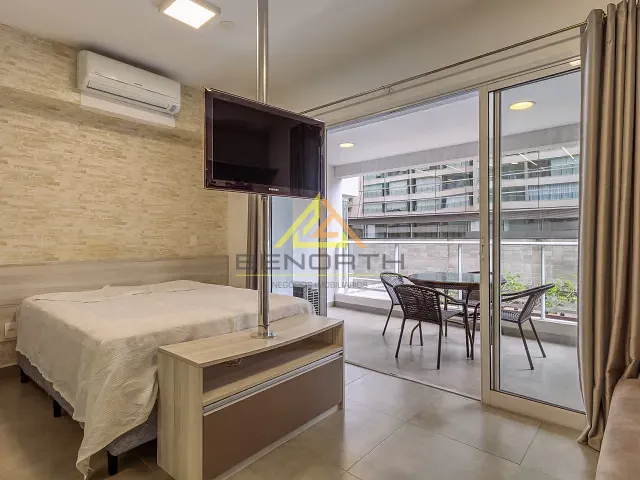 Apartamento com 40m² 1 quarto e 1 banheiro, para alugar, no bairro Consolação em São Paulo