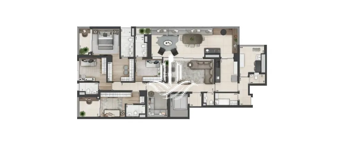 Apartamento, 4 quartos, 240 m² - Foto 43