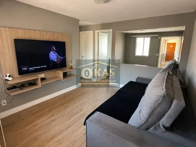 Apartamento 2 quartos e 1 banheiro, à venda, no bairro Jardim Santa Teresa em Mogi das Cruzes