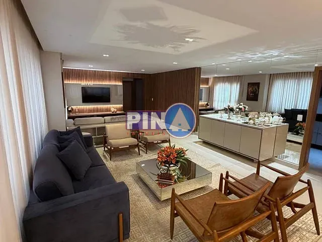 Apartamento com 208m² 4 quartos e 6 banheiros, à venda, no bairro Setor Bueno em Goiânia