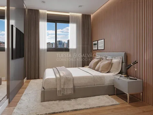Apartamento com 73m² 2 quartos e 2 banheiros, à venda, no bairro Cabral em Curitiba