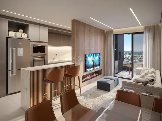 Apartamento com 73m² 2 quartos e 2 banheiros, à venda, no bairro Cabral em Curitiba