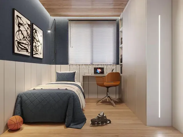 Apartamento com 73m² 2 quartos e 2 banheiros, à venda, no bairro Cabral em Curitiba