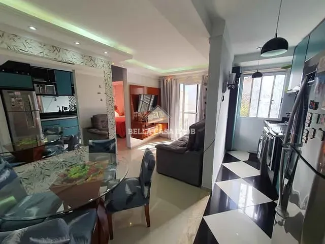 Apartamento com 47m² 2 quartos e 1 banheiro, à venda, no bairro Vossoroca em Votorantim