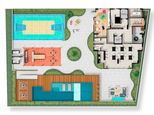 Apartamento 3 quartos e 2 banheiros, à venda, no bairro Manaíra em João Pessoa