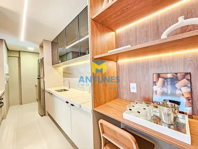 Apartamento com 52m² 1 quarto e 1 banheiro, à venda, no bairro Boa Viagem em Recife