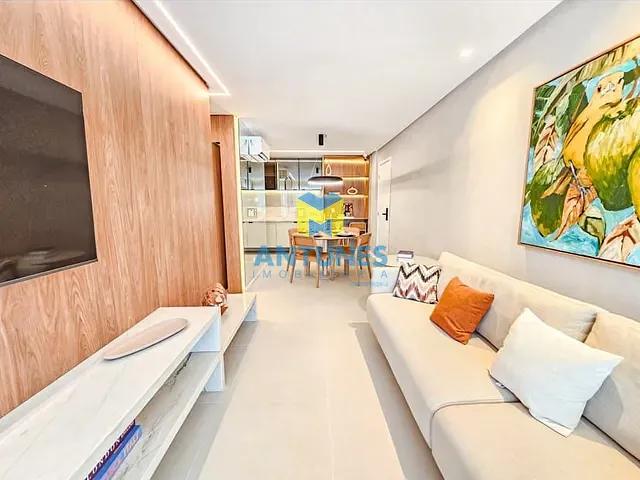 Apartamento com 52m² 1 quarto e 1 banheiro, à venda, no bairro Boa Viagem em Recife