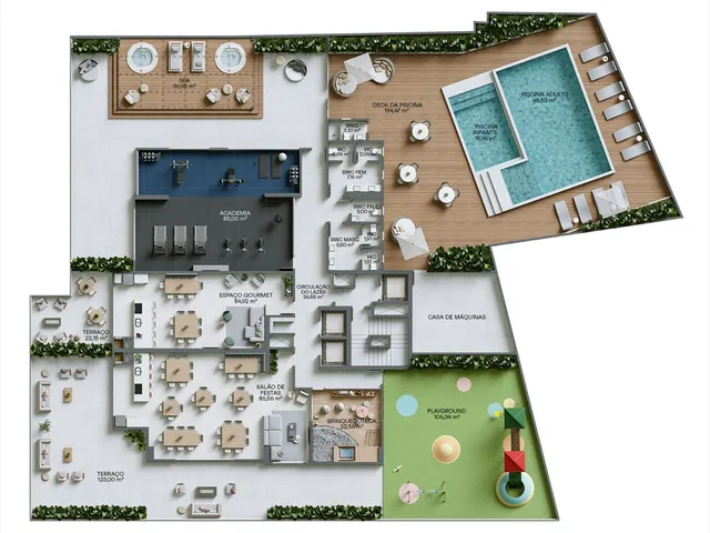 Apartamento 3 quartos e 3 banheiros, à venda, no bairro Fazenda em Itajaí
