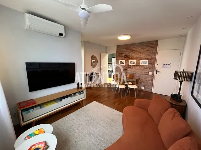 Apartamento com 53m² 1 quarto e 2 banheiros, à venda, no bairro Leblon em Rio de Janeiro