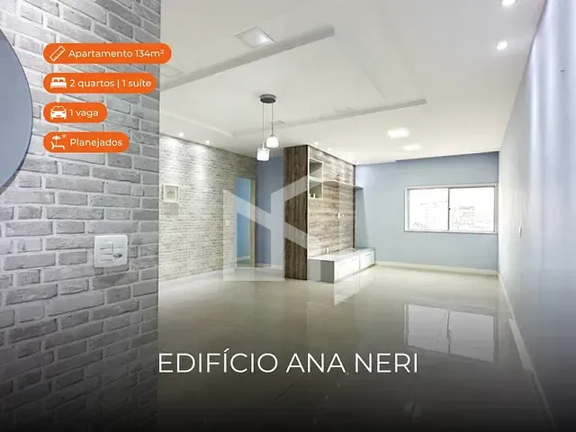 Apartamento com 134m² 2 quartos e 2 banheiros, à venda, no bairro Centro em Nova Iguaçu
