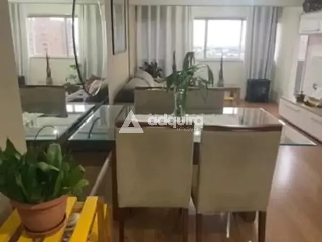 Apartamento 3 quartos e 2 banheiros, à venda, no bairro Centro em Ponta Grossa