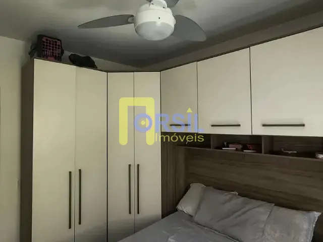 Apartamento com 54m² 2 quartos e 1 banheiro, à venda, no bairro Vila Brasileira em Mogi das Cruzes