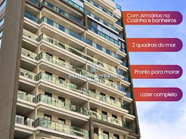 Apartamento com 61m² 2 quartos e 2 banheiros, à venda, no bairro Praia de Itaparica em Vila Velha