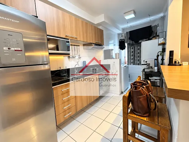 Apartamento com 59m² 2 quartos e 1 banheiro, à venda, no bairro Vila São Ricardo em Guarulhos