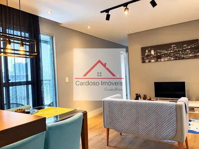 Apartamento com 59m² 2 quartos e 1 banheiro, à venda, no bairro Vila São Ricardo em Guarulhos