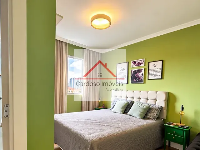 Apartamento com 59m² 2 quartos e 1 banheiro, à venda, no bairro Vila São Ricardo em Guarulhos