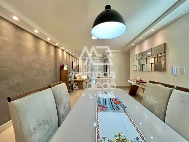 Apartamento com 107m² 3 quartos e 2 banheiros, à venda, no bairro Prainha de Muquiçaba em Guarapari