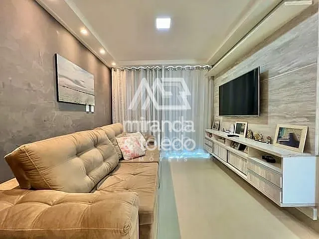Apartamento com 107m² 3 quartos e 2 banheiros, à venda, no bairro Prainha de Muquiçaba em Guarapari