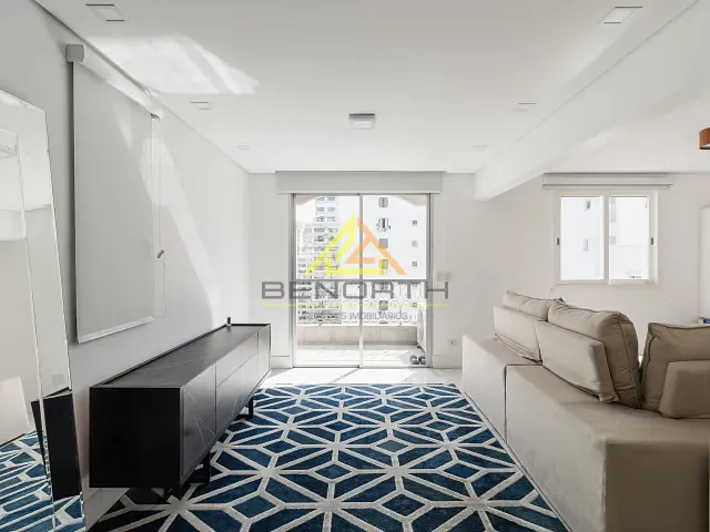 Apartamento com 70m² 1 quarto e 2 banheiros, para alugar, no bairro Cerqueira César em São Paulo