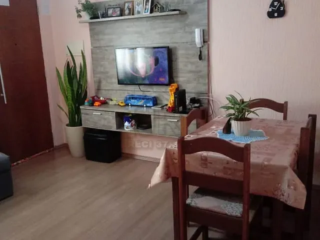 Apartamento com 50m² 2 quartos e 1 banheiro, à venda, no bairro Vila Independência em Mauá
