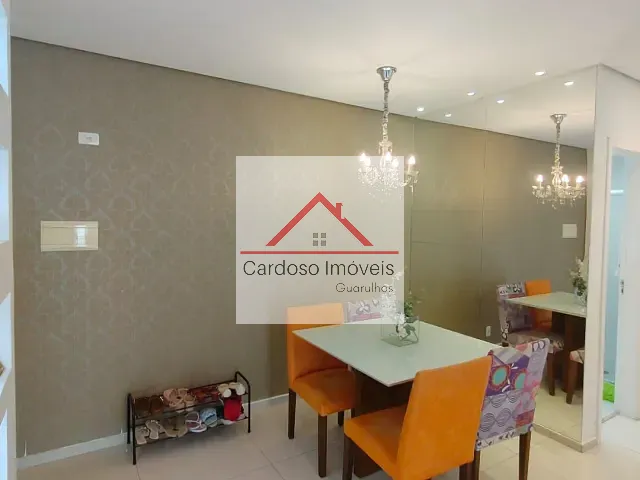 Apartamento com 60m² 2 quartos e 1 banheiro, à venda, no bairro Picanço em Guarulhos