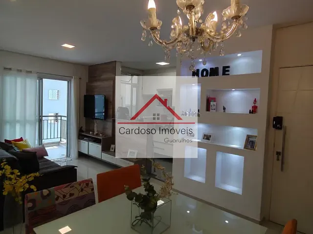 Apartamento com 60m² 2 quartos e 1 banheiro, à venda, no bairro Picanço em Guarulhos