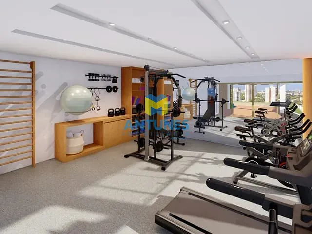 Apartamento com 52m² 2 quartos e 2 banheiros, à venda, no bairro Boa Viagem em Recife